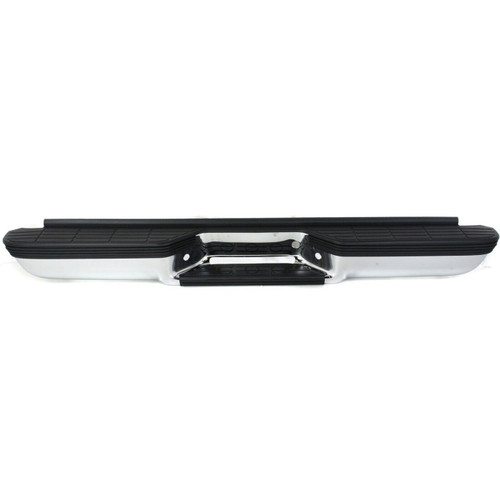 Rear Step Bumper Assembly For 1988-1998 GMC C1500/K1500 Chrome Styleside