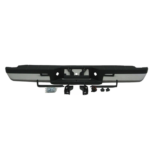 Complete Chrome Rear Bumper Assembly For 1993-2011 Ford Ranger Styleside