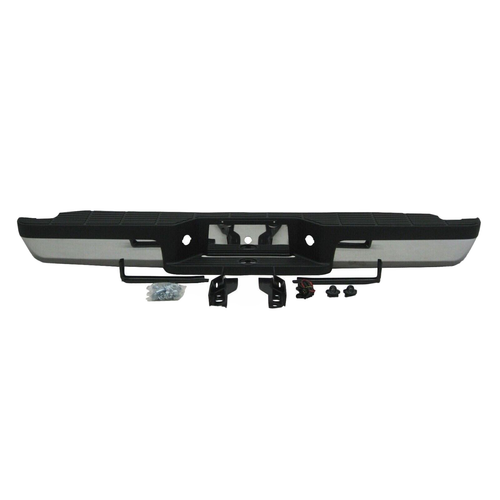 Complete Chrome Rear Bumper Assembly For 1993-2011 Ford Ranger Styleside