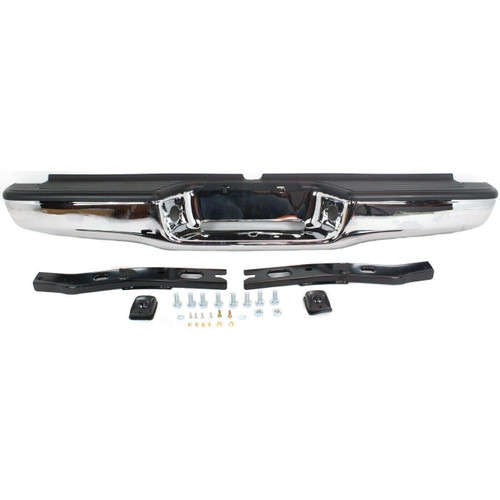 Complete Chrome Rear Bumper Assembly For 1995-2004 Toyota  Tacoma