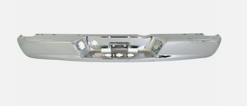 Chrome Rear Step Bumper For 2003-2008 Dodge RAM 1500/2500/3500
