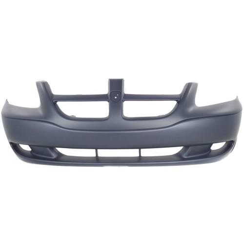Front Bumper Cover For 2001-2004 Dodge Grand Caravan ES/EX Sport Without Fogs