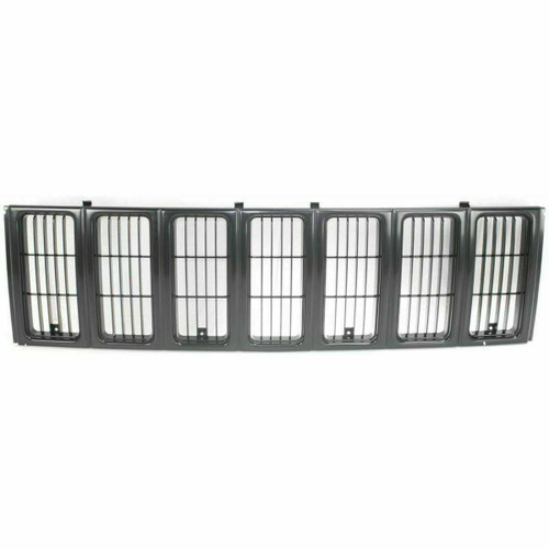 Black Grille Assembly For 1997-2001 Jeep Cherokee