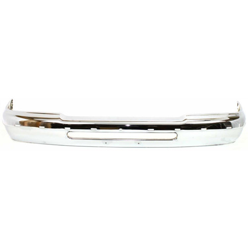 Front Bumper For 1993-1997 Ford Ranger Chrome With Strip
