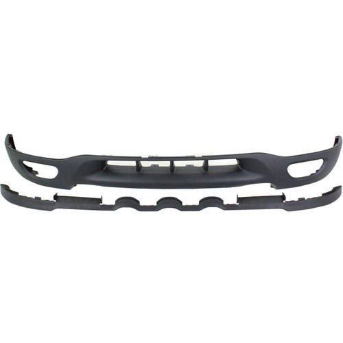 Front Valance Panel For 1999-2003 Ford F-150 With Fog Light Holes With Tow