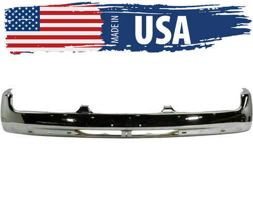 USA Made Chrome Front Bumper For 1999-2002 Chevrolet Silverado