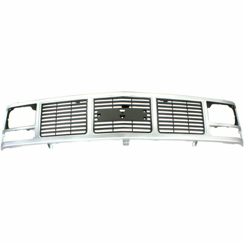 Silver Grille For 1988-1999 GMC K1500/C1500