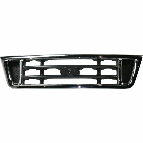 Chrome Grille For 2003-2007 Ford E-150/E-250/E-350/E-450/E-550