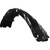 Inner Fender Liner Front For 2007-2011 Toyota Camry Driver Side