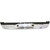 Complete Chrome Rear Bumper Assembly For 2005-2011 Dodge Dakota