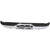 Complete Chrome Rear Bumper Assembly For 2005-2011 Dodge Dakota