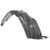 Inner Fender Shield Passenger Side For 2006-2011 Honda Civic