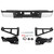 Rear Bumper Step Bar Chrome For 2007-2011 Chevrolet Silverado Sierra 1500 With Sensor Hole