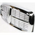 Grille For Dodge RAM Pick Up Mega Cab 2006-2009 Chrome