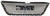 Front Grille For 2007-2012 GMC Acadia Chrome Shell With Black Insert Without Denali