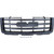 Black Textured Front Grille For 2007-2013 GMC Sierra 1500