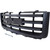 Black Textured Front Grille For 2007-2013 GMC Sierra 1500