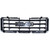 Black Textured Front Grille For 2007-2013 GMC Sierra 1500