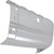 Right Rear Chrome Bumper End For 2007-2013 Chevrolet Silverado With Sensor Holes