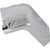 Left Rear Chrome Bumper End For 2007-2013 Chevrolet Silverado With Sensor Holes