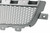 Front Center Grille For 2008-2012 Chevrolet Malibu