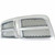 Chrome Front Grille For 2009-2012 Dodge RAM 1500