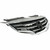 Grille For 2010-2012 Nissan Altima Sedan Chrome Shell With Black Insert