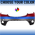 Primed Front Upper Bumper Cover For 2011-2019 Dodge Journey