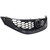 Black Front Grille For 2013-2015 Honda Civic 4-Door Sedan
