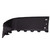 Left Rear Paintable Bumper End For 2007-2013 Chevrolet Silverado Without Sensors