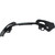 Front Upper Bumper Cover For 2014-2018 Jeep Cherokee with Hook
