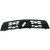 Black Grille For 2010-2012 Ford Mustang Base Model With Pony Package