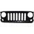 Black Paintable Grille Fits 2007-2017 Jeep Wrangler