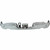 Chrome Rear Step Bumper For 2009-2018 Dodge RAM 1500