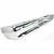 Rear Step Bumper Face Bar Chrome For 2007-2014 Ford E-150 With Sensor