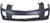 Front Bumper Cover For 2003-2007 Cadillac CTS-V