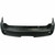 Primed Rear Bumper Cover For 2002-2007 GMC Envoy Without Denali/XUV CAPA