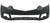 Primed Front Bumper Cover For 2009-2010 Acura TSX