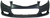 Primed Front Bumper Cover For 2012-2013 Honda Civic Coupe