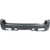 Primed Rear Bumper Cover For 2009-2011 Honda Pilot Without Sensors