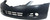 Primed Front Bumper Cover For 2010-2012 Nissan Altima Sedan