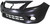 Primed Front Bumper Cover For 2012-2014 Nissan Versa