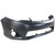 Primed Front Bumper Cover For 2012-2014 Toyota Camry L /LE / XLE / Hybrid CAPA