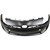 Front Bumper Cover For 2010-2011 Toyota Prius Without Sensor/LED CAPA