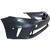 Front Bumper Cover For 2012-2014 Toyota Prius CAPA Halogen With Collision