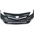 Front Bumper Cover For 2012-2014 Toyota Prius CAPA Halogen With Collision