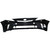 Front Bumper Cover For 2012-2014 Toyota Prius CAPA Halogen With Collision