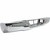 Chrome Rear Bumper For 2007-2013 Toyota Tundra With Sensor Holes
