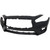 Primed Front Bumper Cover For 2018-2020 Infiniti Q50 Without Sensors