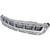 Front Lower Grille For 2013-2017 Cadillac XTS Chrome With Black Insert Front Lower Grille For 2013-2017 Cadillac XTS Chrome With Black Insert